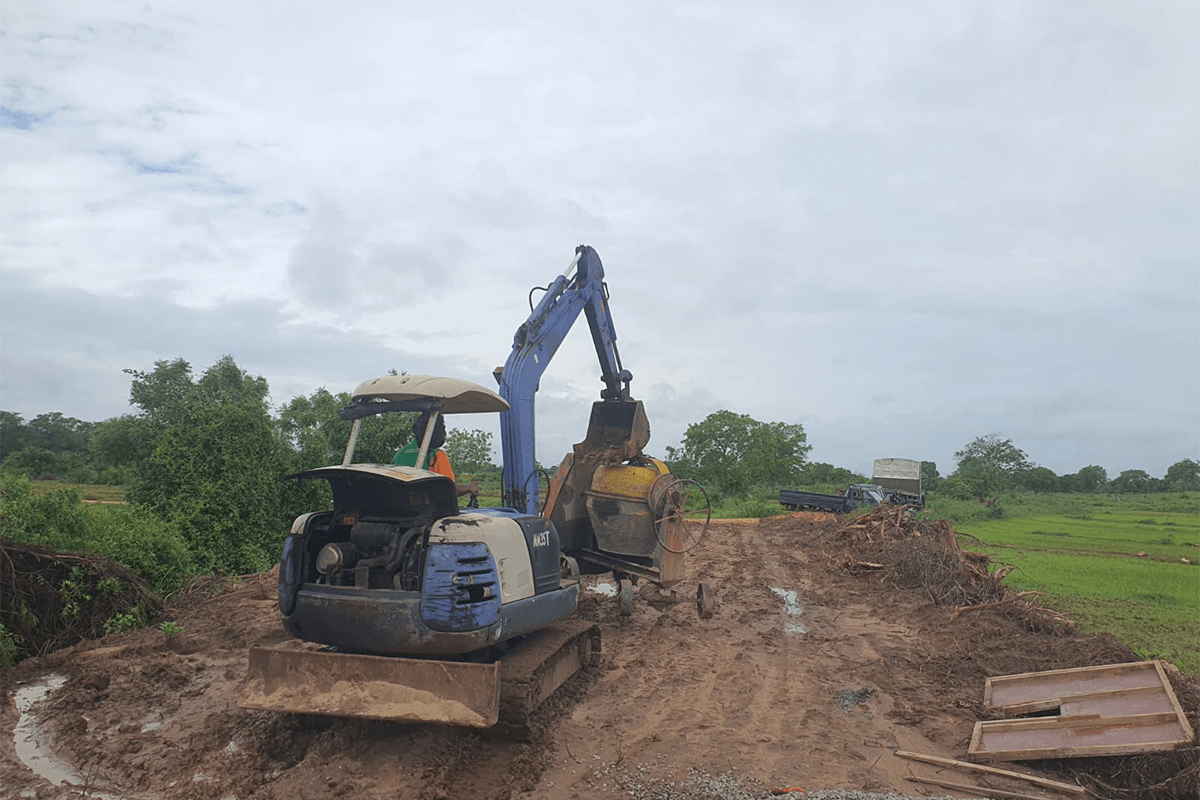 Rehabilitation of Indiwewa in Anuradhapura District